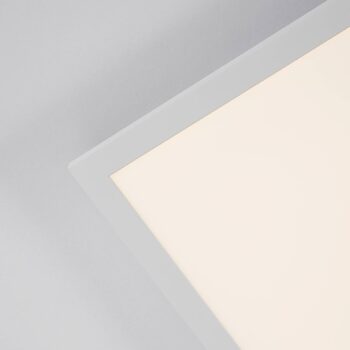 Arcchio Lysander LED panel, CCT, 62 cm, biela