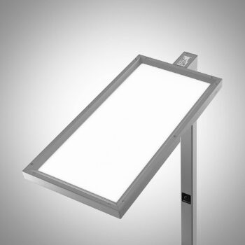 Arcchio Nelus stojaca LED, stmievateľné BWM senzor