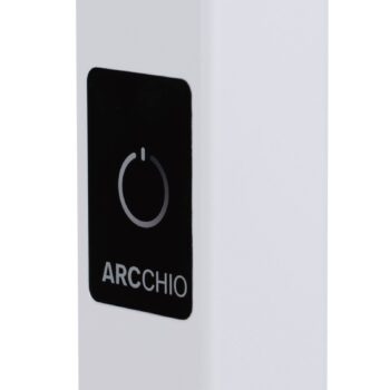 Arcchio Nelus stojacia lampa LED, snímač, biela
