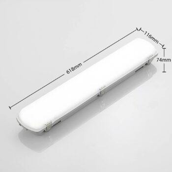 Arcchio Rao LED do vlhkých priestorov, 61,8 cm