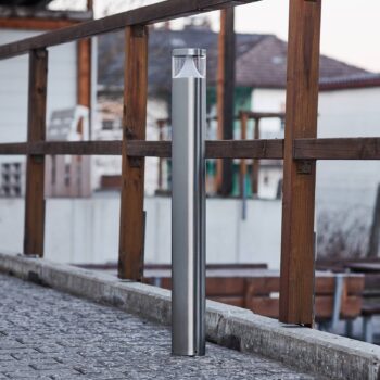 Arcchio Rudolfine chodníkové svetlo V4A nerezová oceľ 90 cm