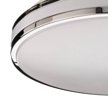 Arcchio Sinovu LED stropné svietidlo do kúpeľne, chróm, 34 cm
