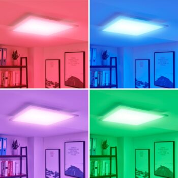 Arcchio Tinus LED panel, RGB, 45 cm x 45 cm