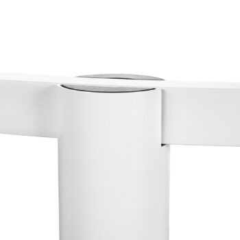 Arcchio závesné svietidlo Brinja, biele, Ø 94 cm, 6-pl., GU10