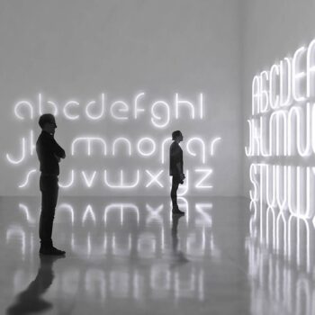 Artemide Abeceda svetla nástenné veľké písmeno A