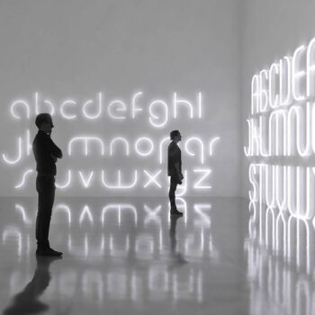 Artemide Abeceda svetla nástenné veľké písmeno C