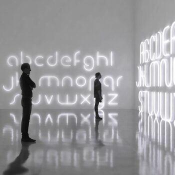 Artemide Abeceda svetla nástenné veľké písmeno K