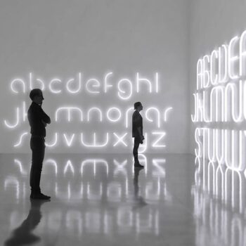 Artemide Abeceda svetla nástenné veľké písmeno L