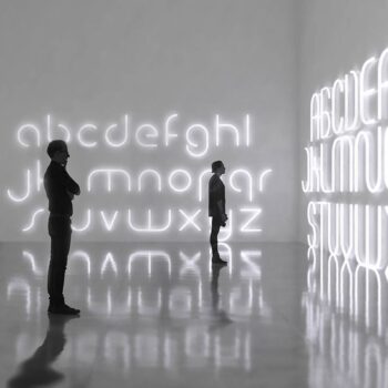 Artemide Abeceda svetla nástenné veľké písmeno O