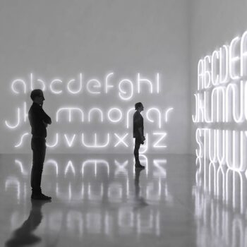 Artemide Abeceda svetla nástenné veľké písmeno Q