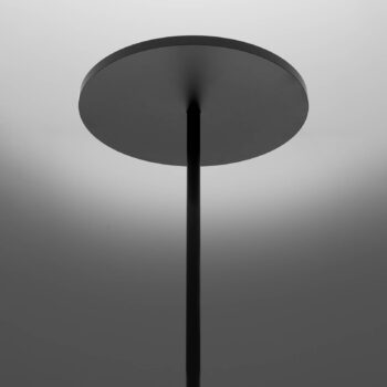 Artemide Athena LED stojacia lampa, 3 000 K, čierna