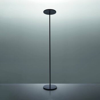 Artemide Athena LED stojacia lampa, 3 000 K, čierna