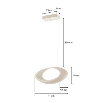 Artemide Cabildo závesné LED svietidlo 2 700 K