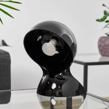 Artemide Dalù dizajnová stolová lampa v čiernom
