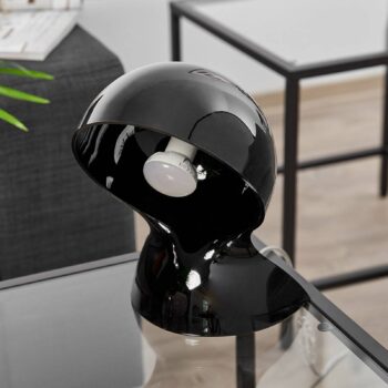 Artemide Dalù dizajnová stolová lampa v čiernom