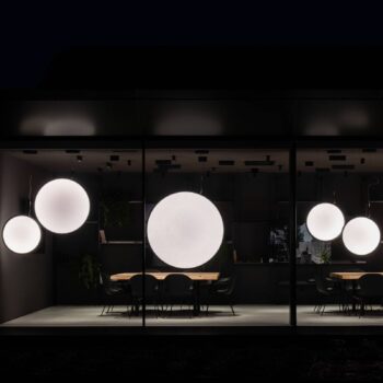 Artemide Discovery vertikálny bronz Ø 70 cm, App