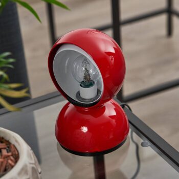 Artemide Eclisse stolná lampa, červená