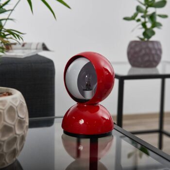 Artemide Eclisse stolná lampa, červená