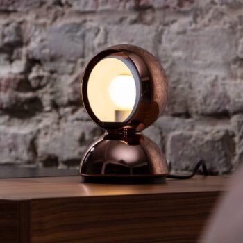 Artemide Eclisse stolná lampa, medená