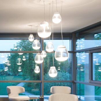 Artemide Empatia LED závesné svietidlo, Ø 16 cm