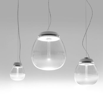 Artemide Empatia LED závesné svietidlo, Ø 26 cm