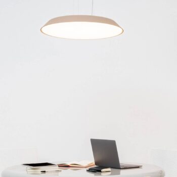 Artemide Febe LED závesná lampa 2700K holubia sivá