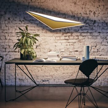 Artemide Flexia LED závesné svietidlo, zelená