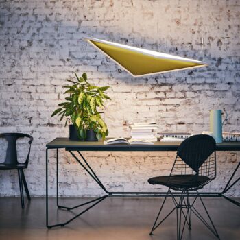 Artemide Flexia LED závesné svietidlo, zelená