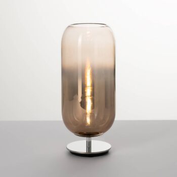 Artemide Gople Mini stolová lampa bronz/strieborná