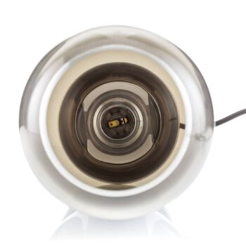 Artemide Gople Mini stolová lampa modrá/strieborná