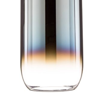 Artemide Gople Mini závesná lampa modrá/striebro