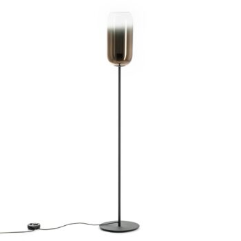 Artemide Gople stojaca lampa, bronz/čierna