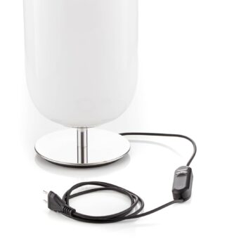 Artemide Gople stolová lampa biela/strieborná
