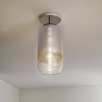 Artemide Gople stropné svietidlo striebro/striebro