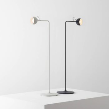 Artemide Ixa Reading LED lampa dim bielo-sivá