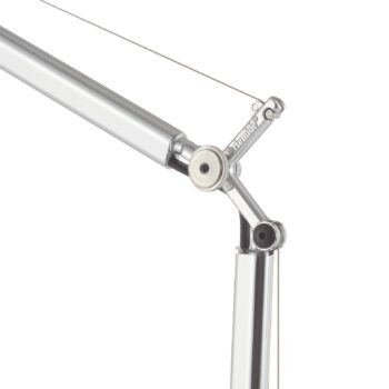 Artemide LED stolová lampa Tolomeo Midi, 3 000K, hliník