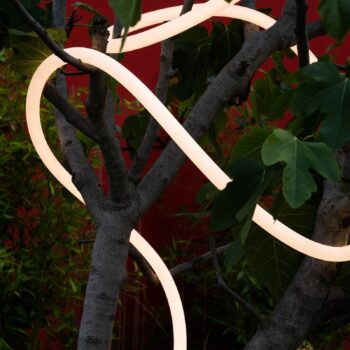Artemide La linea 25 Earth LED svetelný reťaz, 10 m