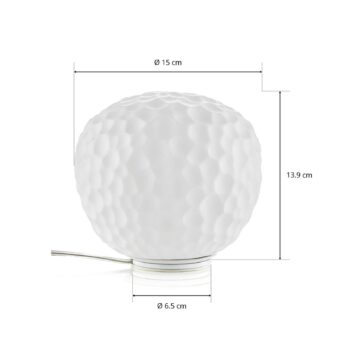 Artemide Meteorit stolná lampa, E14 Ø 15 cm