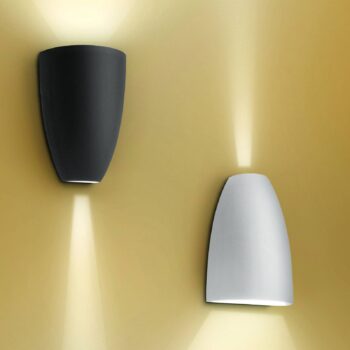 Artemide Molla vonkajšia nástenná LED antracit