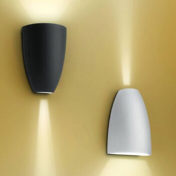 Artemide Molla vonkajšie nástenné LED biele
