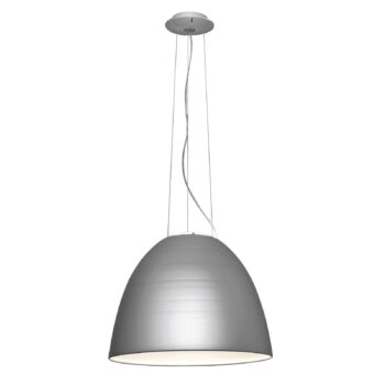 Artemide Nur 1618 LED závesné svietidlo kovovo sivé