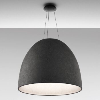 Artemide Nur Acoustic LED závesná lampa, sivá