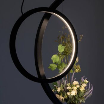 Artemide O LED vonkajšie závesné svetlo Ø 45 cm