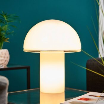 Artemide Onfale medio stolová lampa zo skla