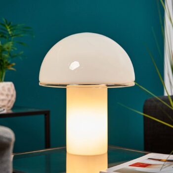 Artemide Onfale medio stolová lampa zo skla
