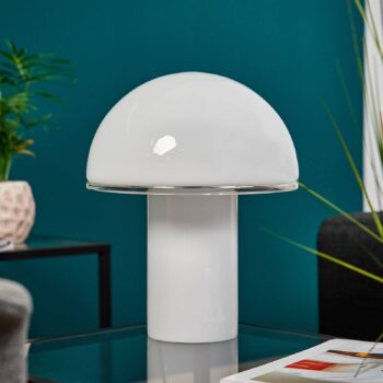 Artemide Onfale medio stolová lampa zo skla