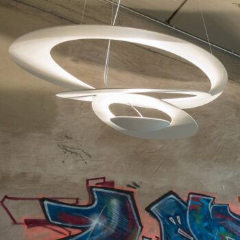 Artemide Pirce LED závesné svietidlo biela 2 700 K