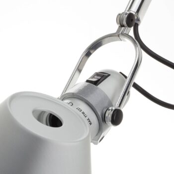 Artemide Tolomeo Lettura stojaca lampa, hliník