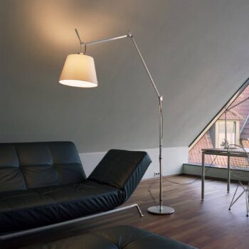 Artemide Tolomeo Mega LED Floor hliník pergamen 36