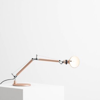 Artemide Tolomeo Micro stolová lampa, medená